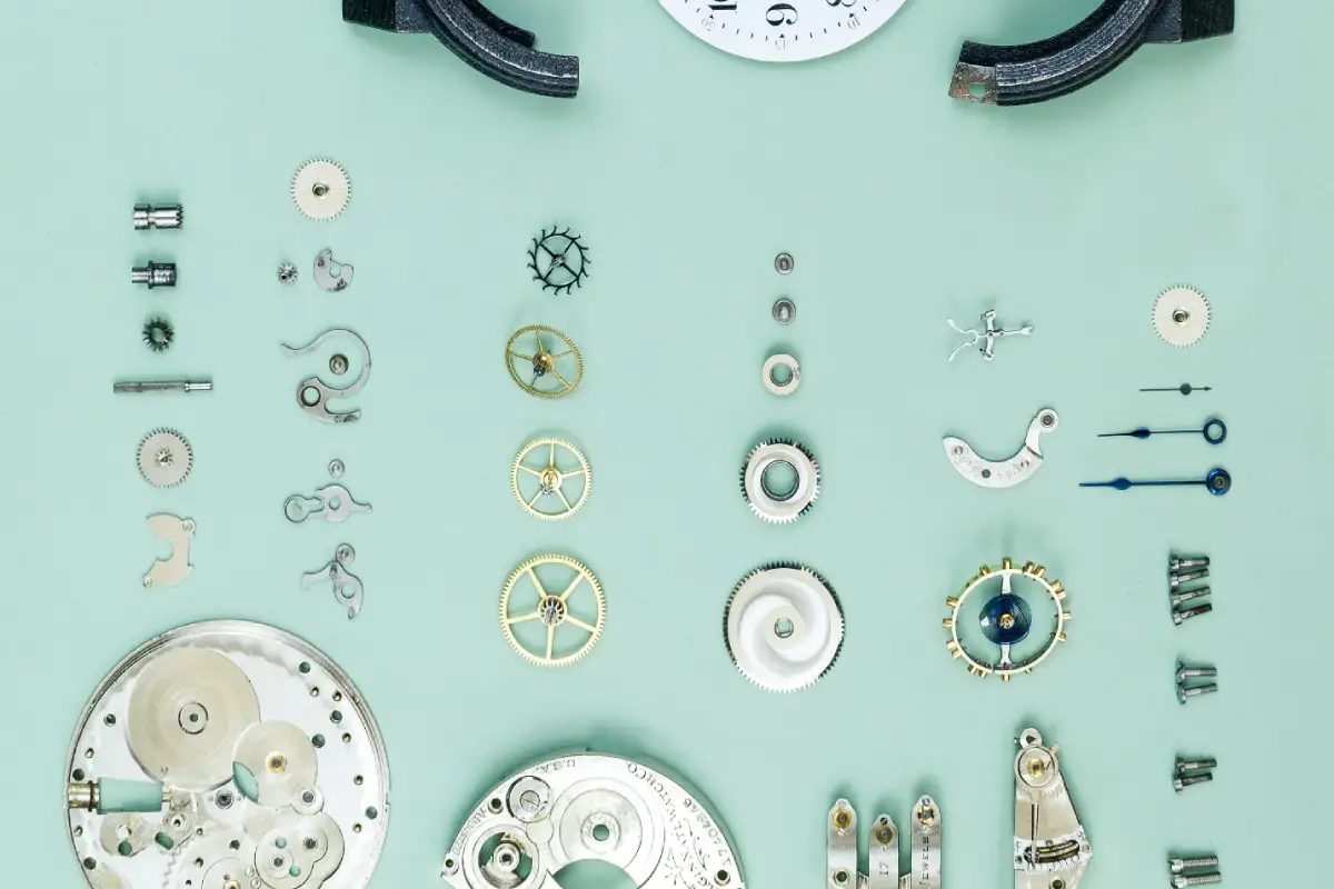 اجزای موتور ساعت مچی