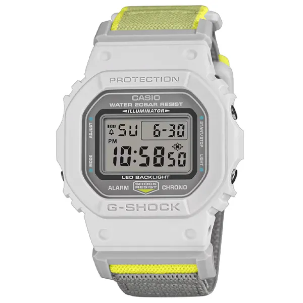 ساعت DW-5600MNC-7A8 ساعت مچی مردانه و زنانه کاسیو (CASIO) جی شاک مدل DW-5600MNC-7A8